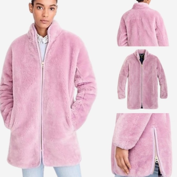 J.Crew Faux Fur Jacket